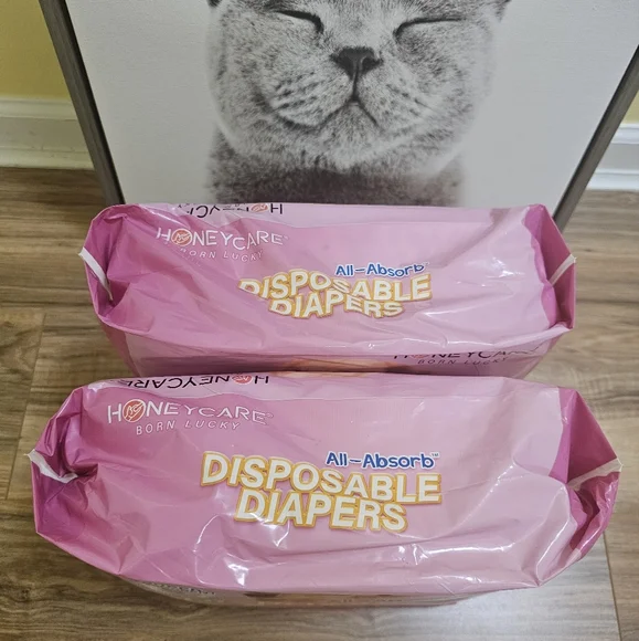 2 Packs HoneyCare All-Absorb Disposable Diapers for female dogs - Picture 5 of 7